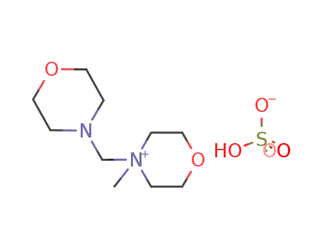 4-methyl-4-(morpholinomethyl)morpholinium sulfate